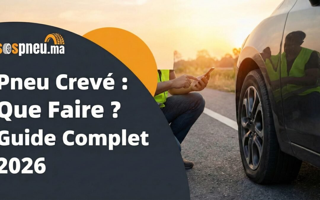 Pneu Crevé : Dépannage pneu 24/7